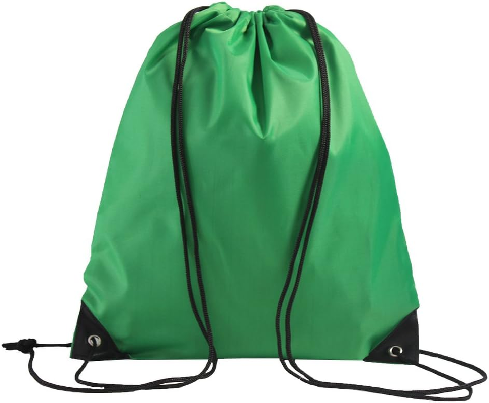 LIHI Bag 10 Pack Ripstop Paty Favor Drawstring Backpack Goody Gift Team Bags