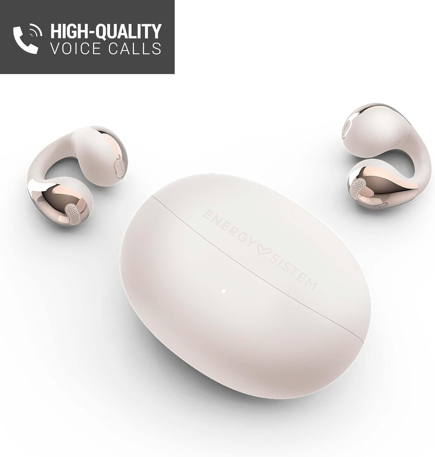 Energy Sistem Coolpods Open Sound Wireless Bluetooth Headphones, 25 Hours Battery, Noise Cancelling for Calls, IPX4, Waterproof, Comfortable and Flexible image number 1