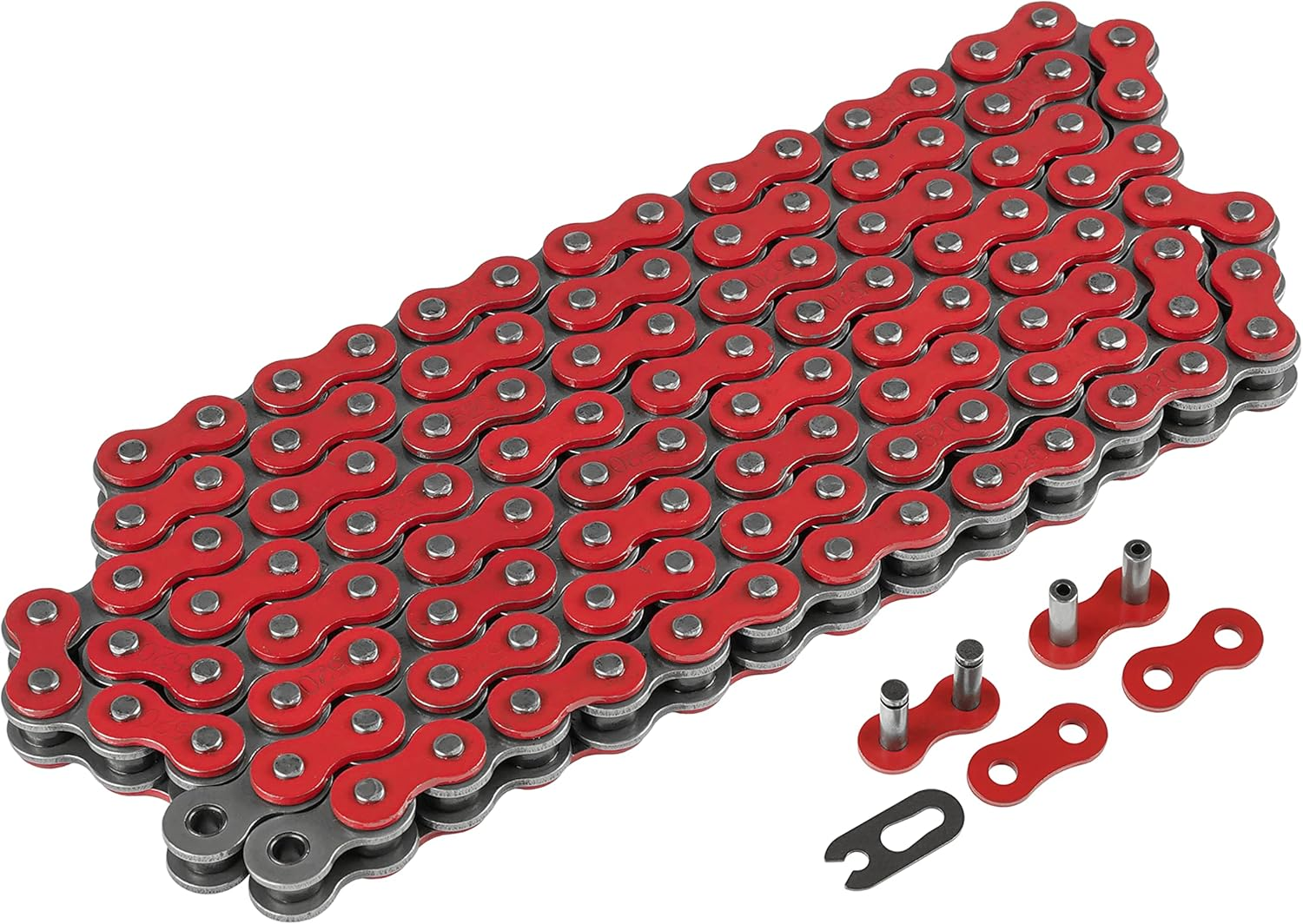 Caltric Red Drive Chain Compatible with Honda Trx400Ex Trx400X Sportrax 400 2X4 1999-2014 image number 3