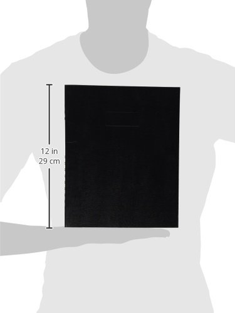 BLUELINE Notepro Notebook, Black, 11 X 8.5 200 Pages (A10200.BLK) image number 2