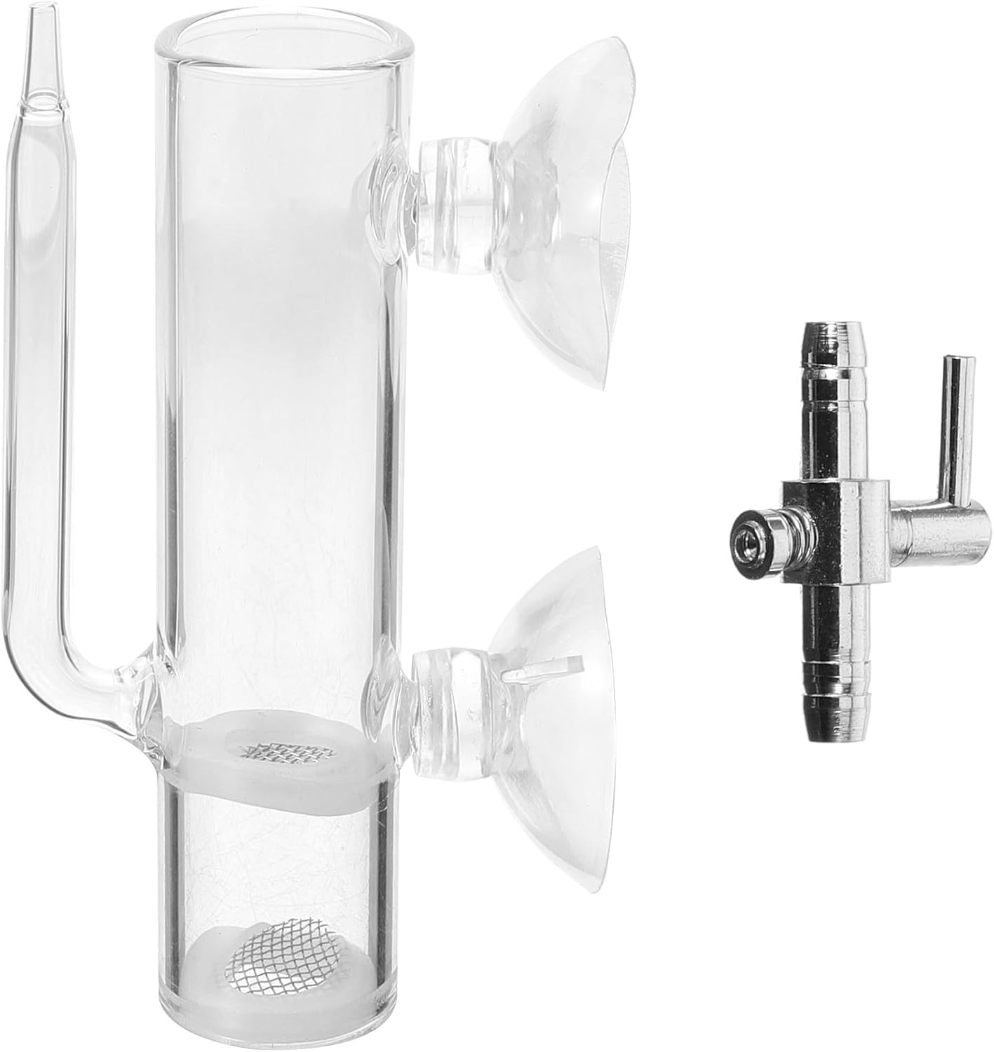 HOLIDYOYO Brine Shrimp Hatchery Kit with Glass Aquarium Box Manual Shrimp Egg Apparatus with Suction Cup for Fish Tank Breeding Suitable for Aquatic Pets image number 3