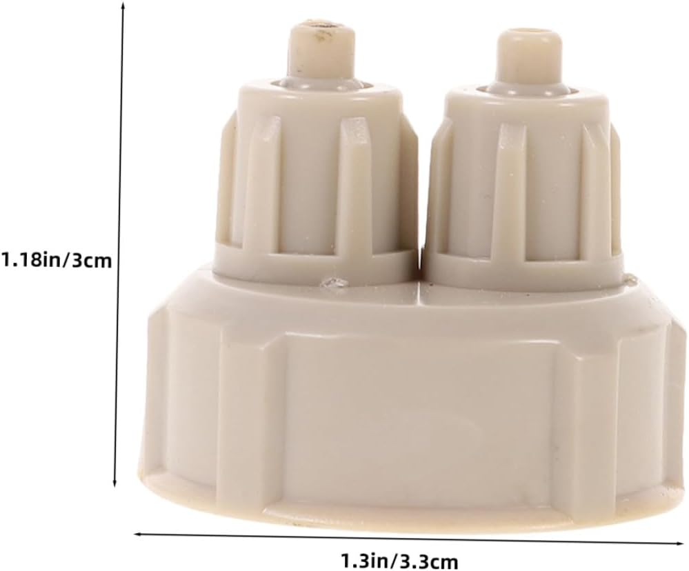 COHEALI 8 Pcs High-Pressure Resistant DIY Generator Bottle Caps Quick Tightening Seal for Aquarium Plants and Fish Tanks Convenient Diffuser Replacement Caps for Stable System image number 3