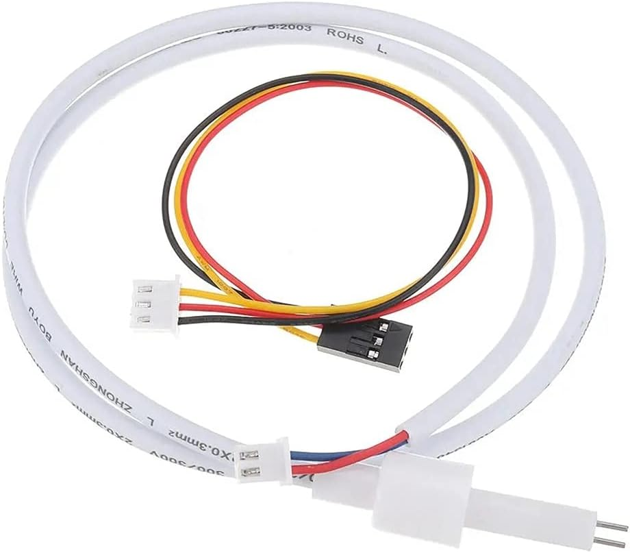 Tuperoymse Analog TDS Sensor TDS Meter Water Conductivity Sensor Tester Liquid Detection Water Quality Monitoring DIY with 2 Cables