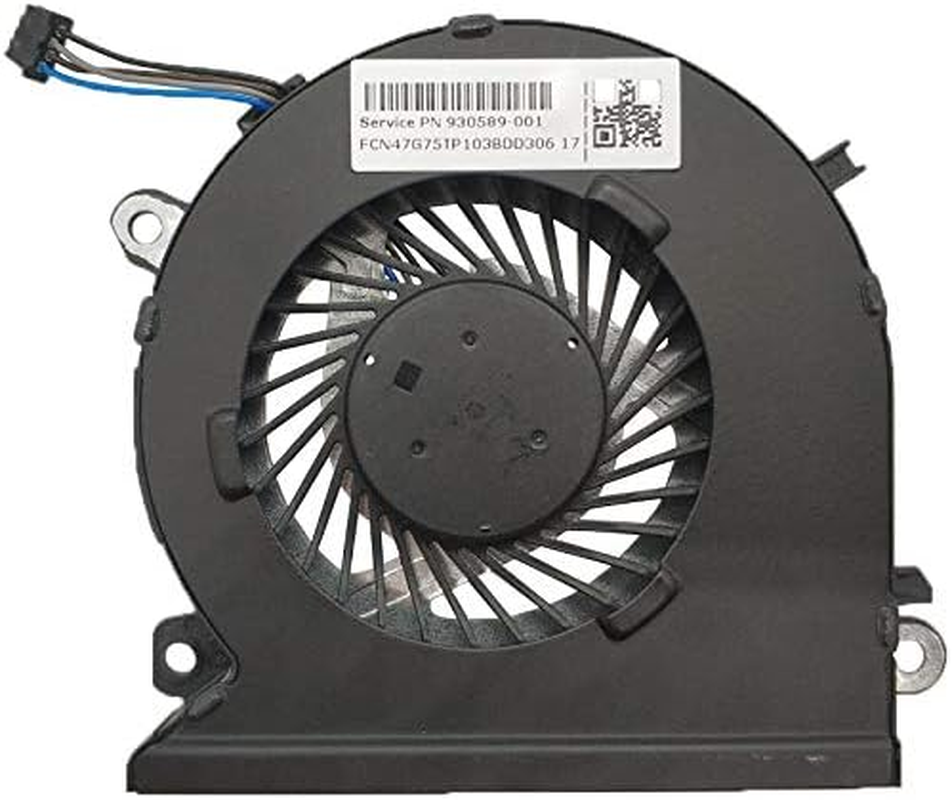 New CPU Cooling Fan for HP Pavilion 15-CB 15-CB010CA 15-CB010NR 15-CB035WM 15-CB041NR 15-CB042NR 15-CB045WM 15-CB046WM 15-CB059NR 15-CB071NR 15-CB075NR 930589-001 TPN-Q193