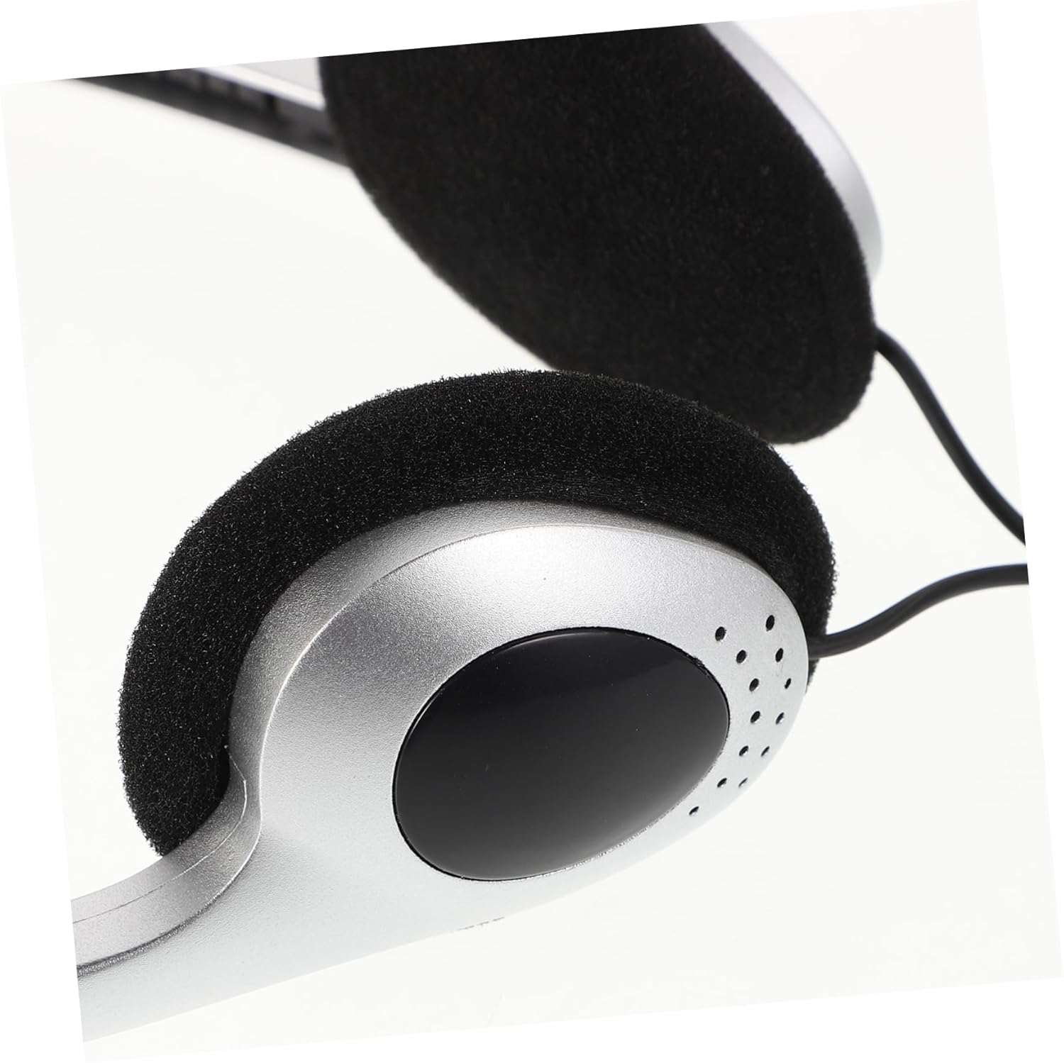 DOITOOL Retro Wired Headphones for Students and Comfortable Fit for Classroom and Library Use Compatible with Computers Phones and Tablets Sound and Convenient Inline Controls Durable