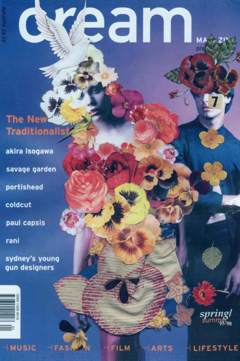 Cream Magazine First Cover 1997 - Novelty Notebook: Cover Deconstructed by Fashion Designer Akira Isogawa