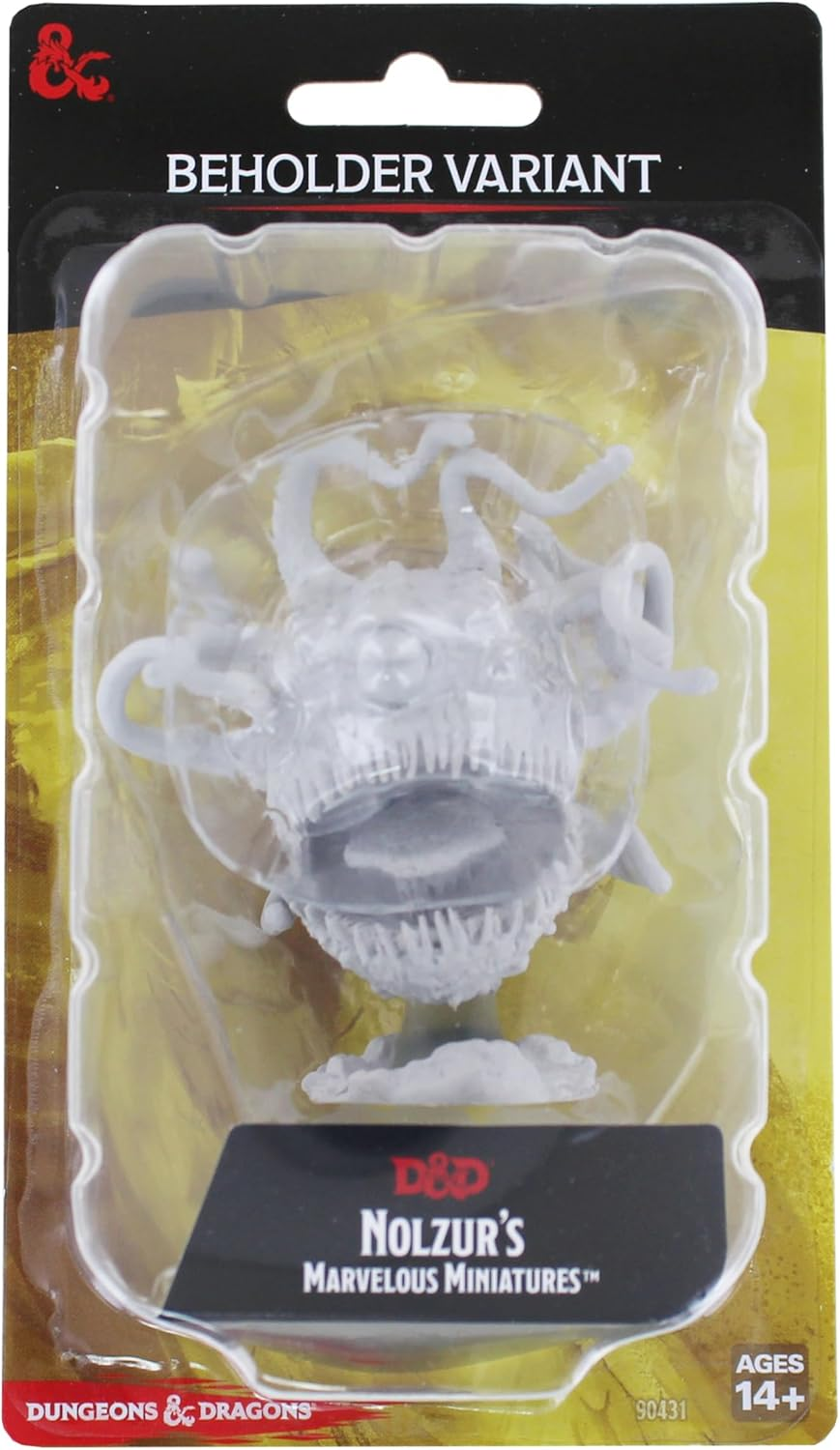 Wizkids D&D Nolzurs Marvelous Beholder Variant Unpainted Miniatures image number 1