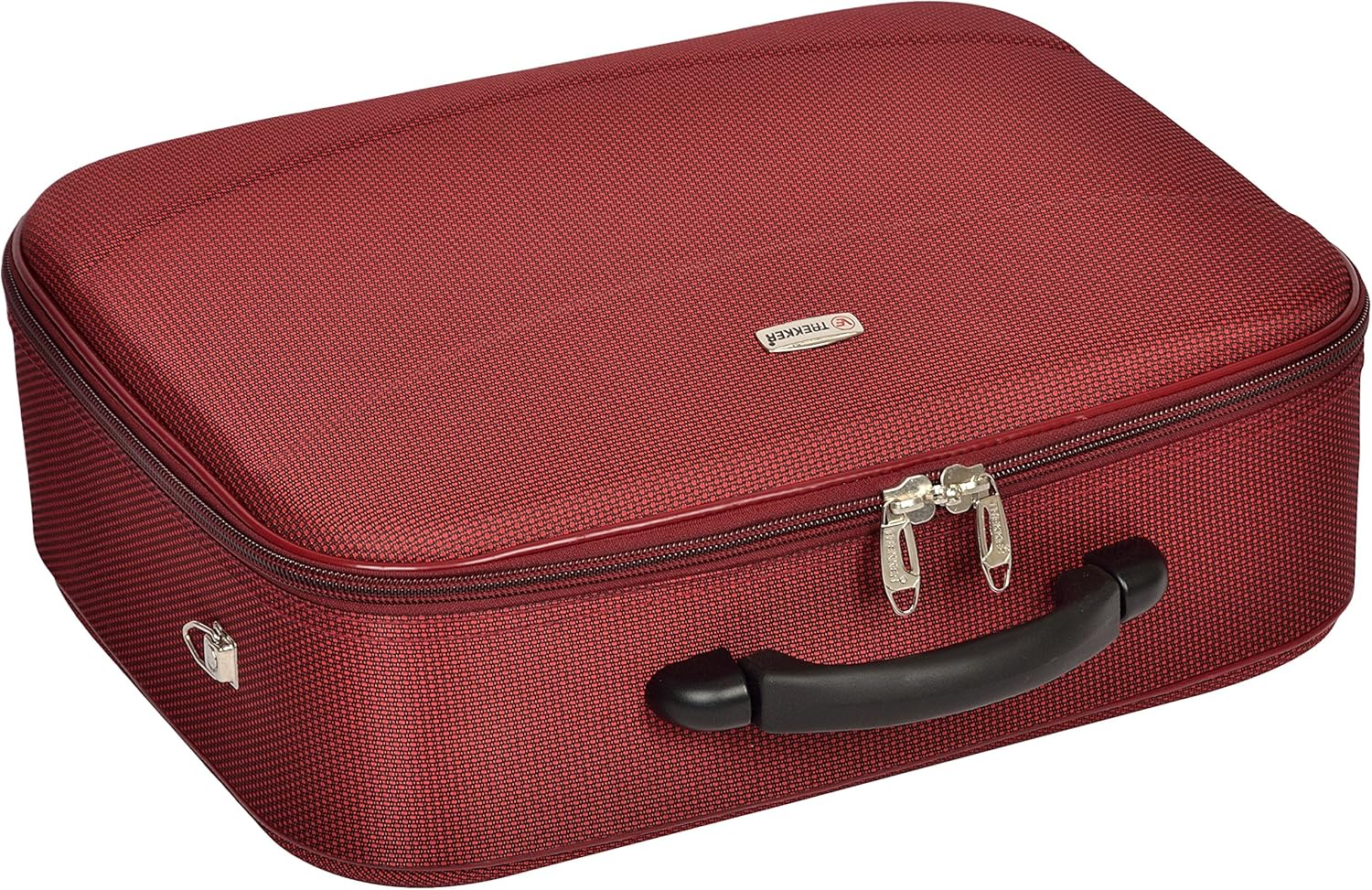 TREKKER Polyester 32.5 Cms Red Softsided Cabin Luggage (Icon-O-N18Red), Red, Icon-O-N18Red, Luggage image number 3