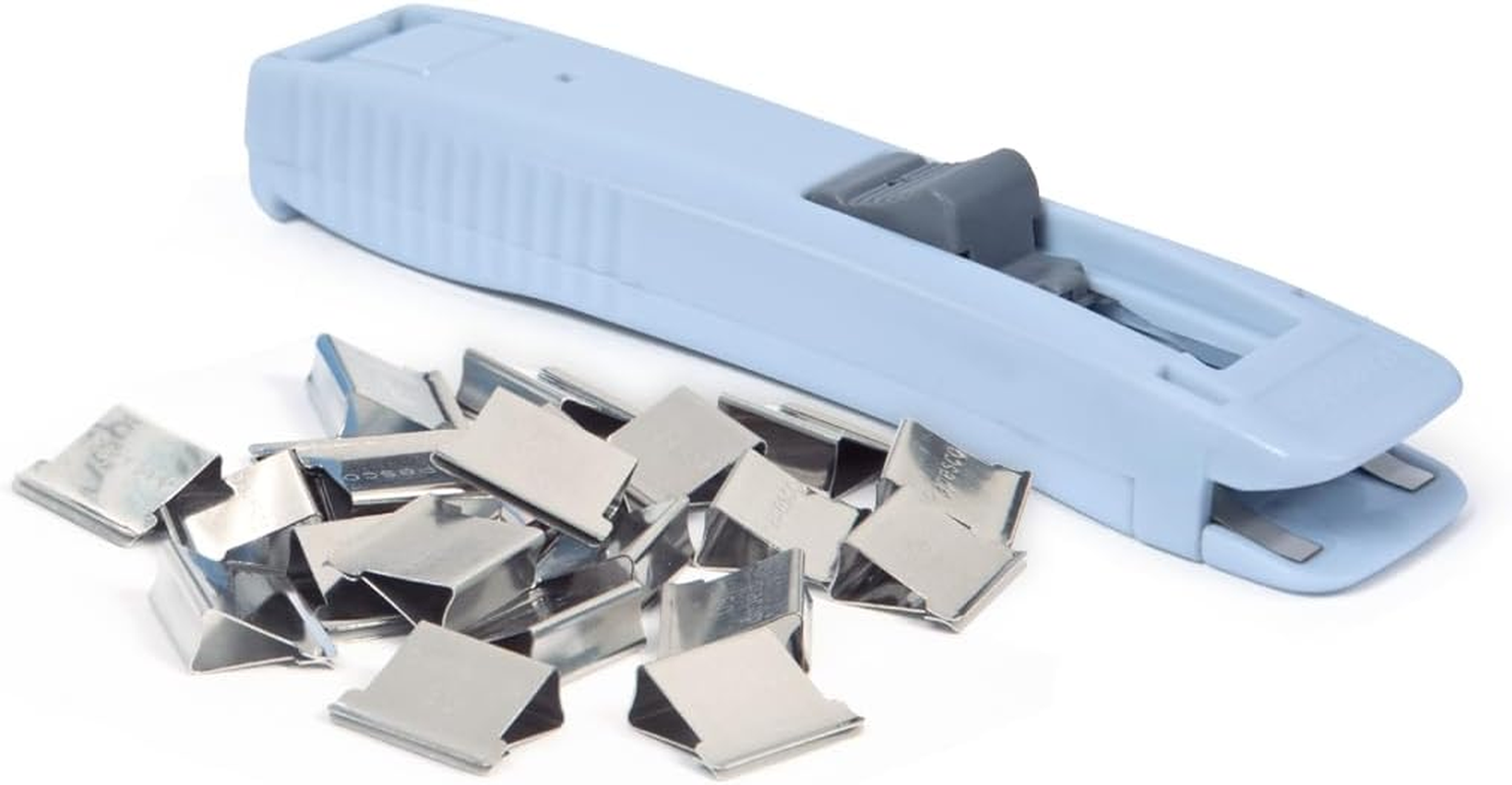 Rapesco CP20040S Supaclip 40 Refills - Stainless Steel, Pack of 200, Black image number 1