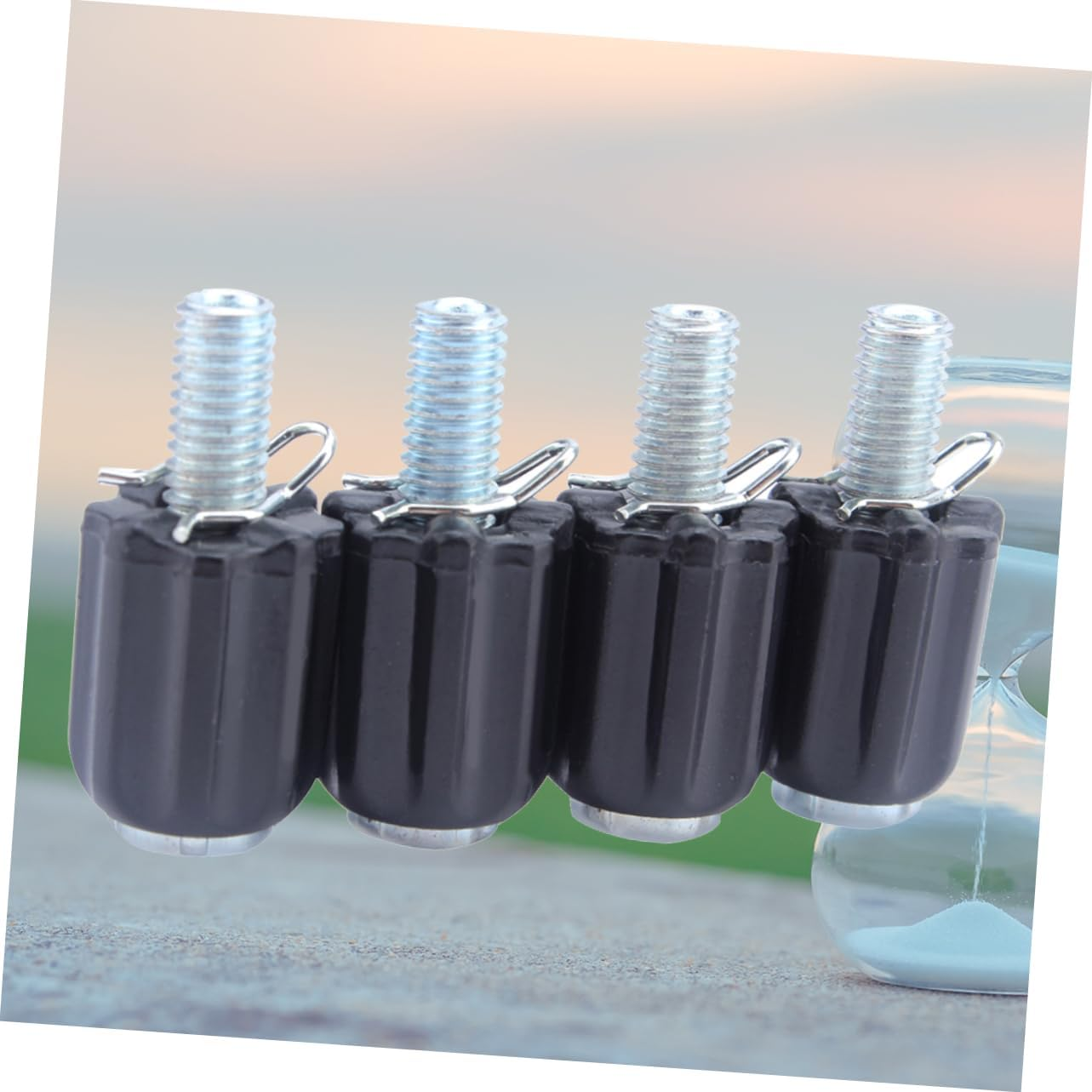 Baluue 4Pcs M5 Bike Adjustment Screws Fine Transmission Screw Set for Mountain Bicycle Rear Derailleur Brake Calibration Accessories for Cycling Maintenance image number 5