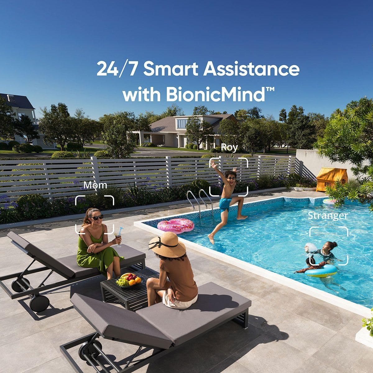 Eufy Security Eufycam E330 Add-On Camera - 4K Outdoor Smart Home Surveillance with Night Vision & Cross-Camera Tracking - Plug-In 24/7 Recording, Wi-Fi, Requires Homebase 3, Expandable Storage image number 3