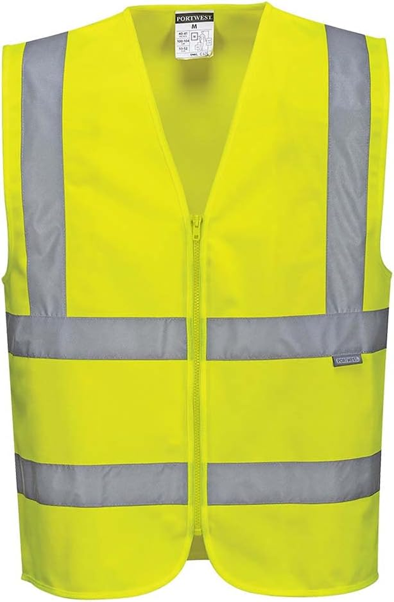 Portwest Hi-Vis Zipped Vest