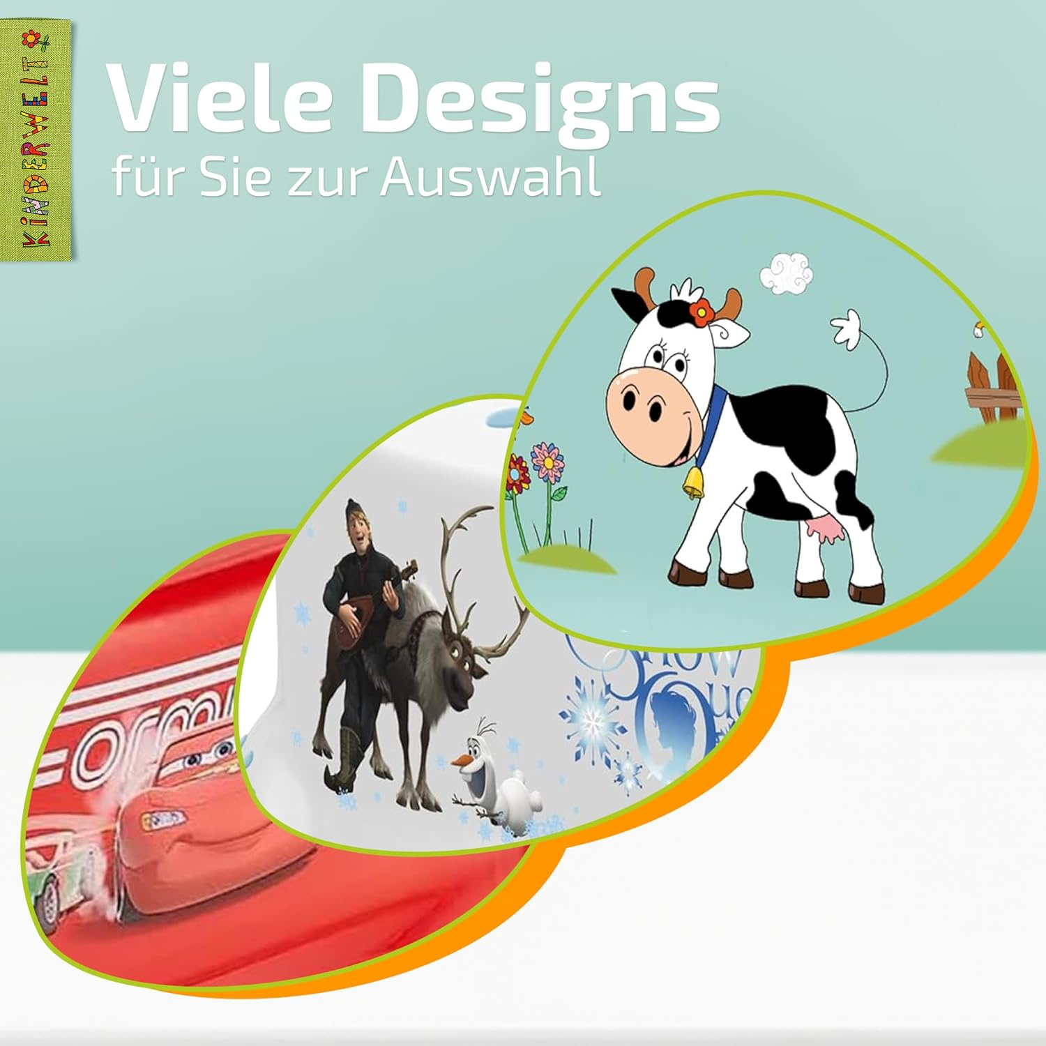 Perl Premium Step Stool Disney Winnie the Pooh Sturdy Stool for Children with Non-Slip Function Pearl White with Unique Grain Individual Comfortable Glitter Effect image number 6