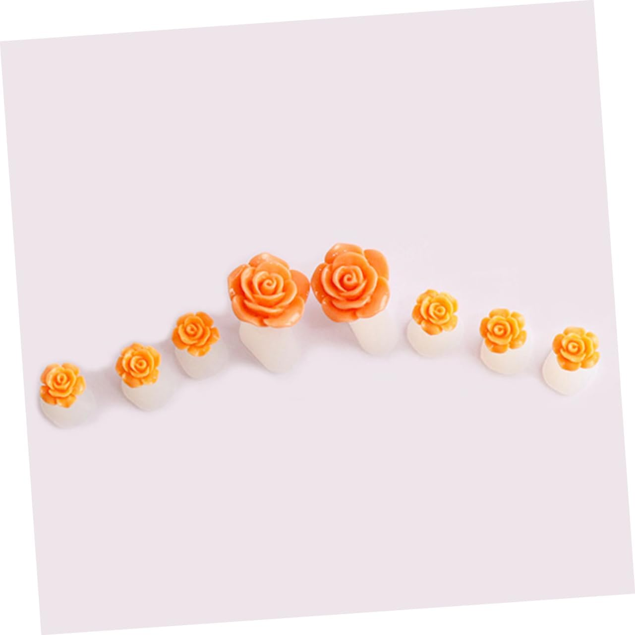 HEATSHAKING 16Pcs Nail Art Tools Toe Separators Silicone Toe Dividers for Pedicure image number 1