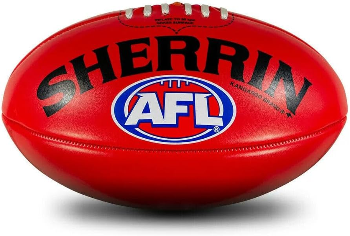Sherrin AFL Kangaroo Brand PVC Football Size 5