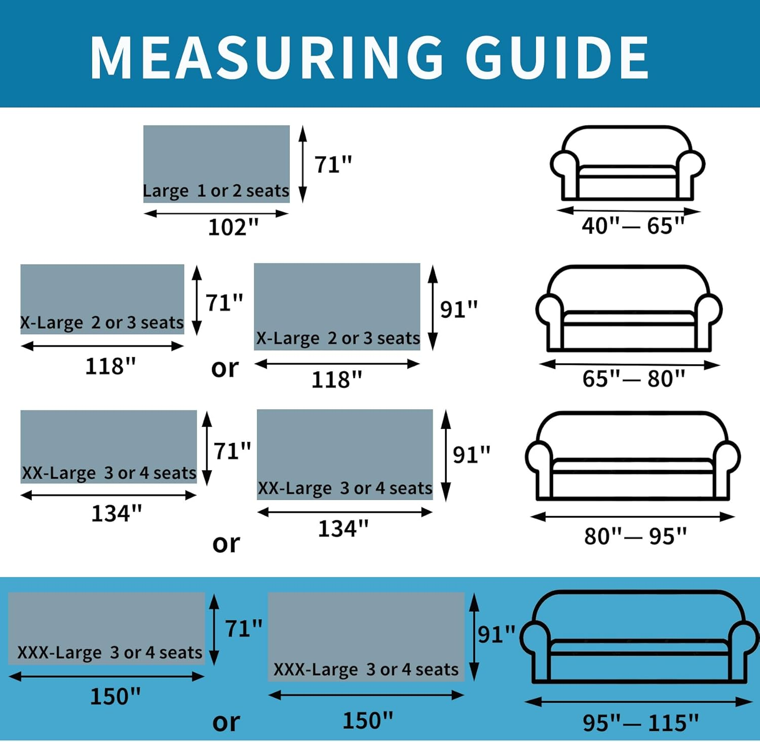 HAOMAIJIA Chenille Couch Cover Sofa Covers for 3 Cushion Couch Washable Sectional Couch Covers for Dogs Pet Furniture Protector Couch Cover Blanket for Living Room (Sage Green, 91"X118") image number 2