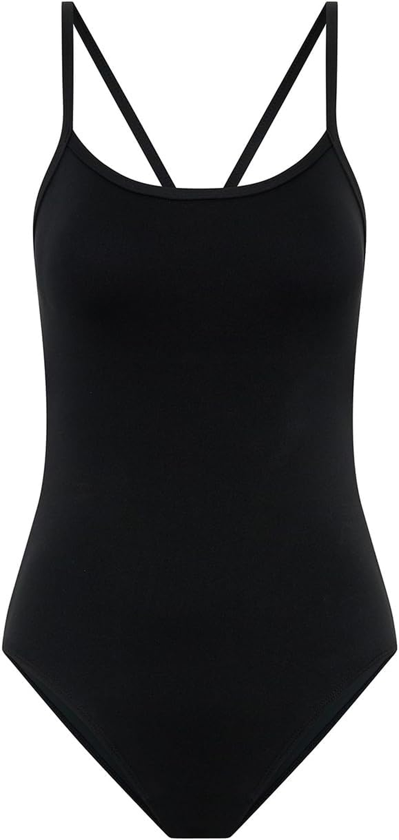 Modibodi Leakproof Period Swimwear for Teens - Thin Strap One-Piece Performance Swimsuit - Light 20Ml Absorbency