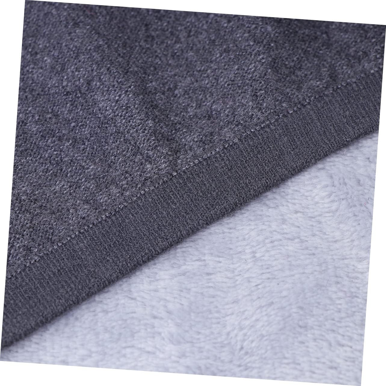 Grey Small Wool Waist Belt Warm Waist Support Abdominal Wrap Stretchy Waistband for Women image number 5