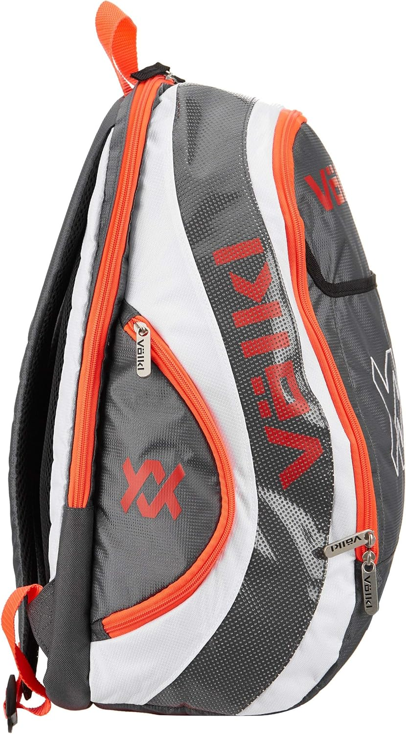 Volkl Tour Tennis Backpack - Charcoal/White/Lava