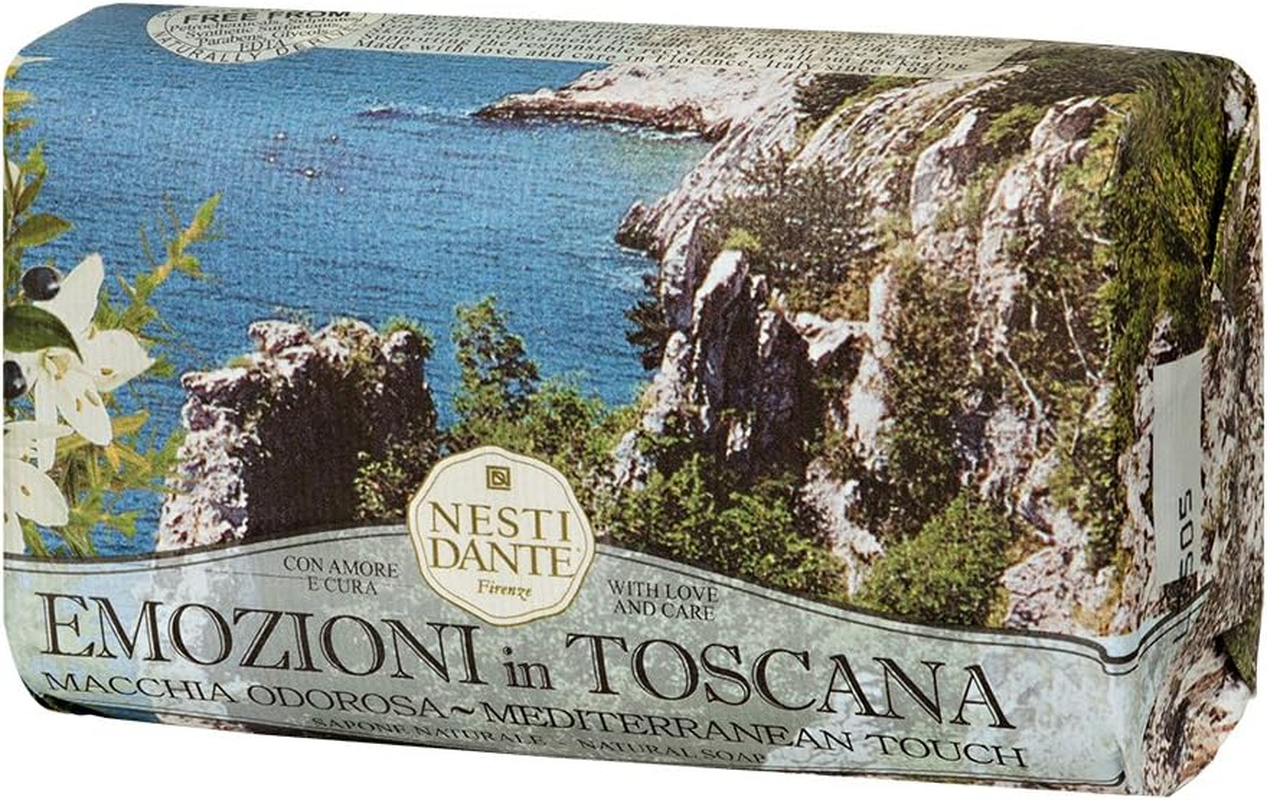 Emozioni in Toscana Mediterranean Touch Natural Soap Bar image number 3