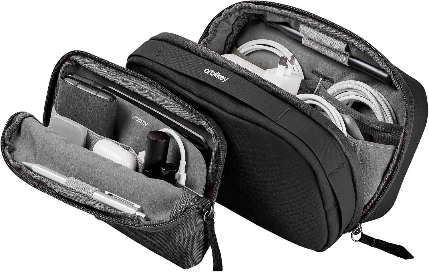 Orbitkey 2-In-1 Tech Pouch - Black image number 6