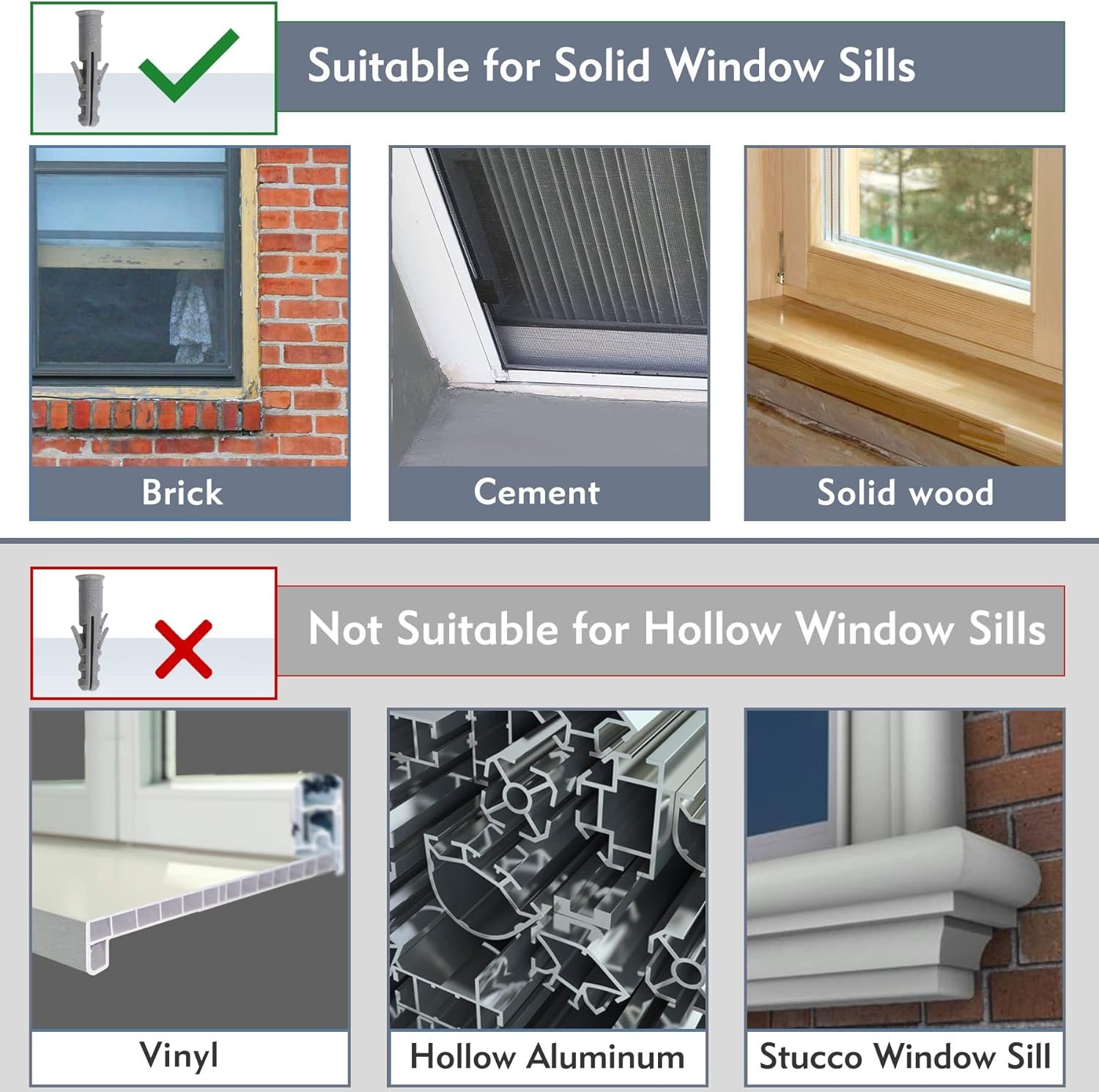 Flamorrow Window Air Conditioner Bracket, Heavy Duty Air Conditioner Support Bracket with 2 Arms, Universal Window AC Bracket Holds up to 200 Lbs for 5000 to 22000 BTU image number 6