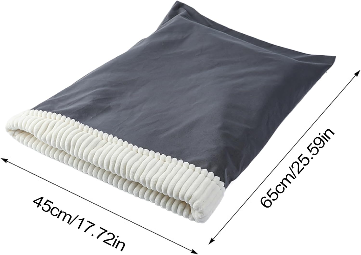 Cat Sleeping Bag,Pet Nest for Cats and Dogs - Warming Pad Sack Winter Pets Nests for Rest Hiding for Indoor Car Christmas Travel Home image number 2