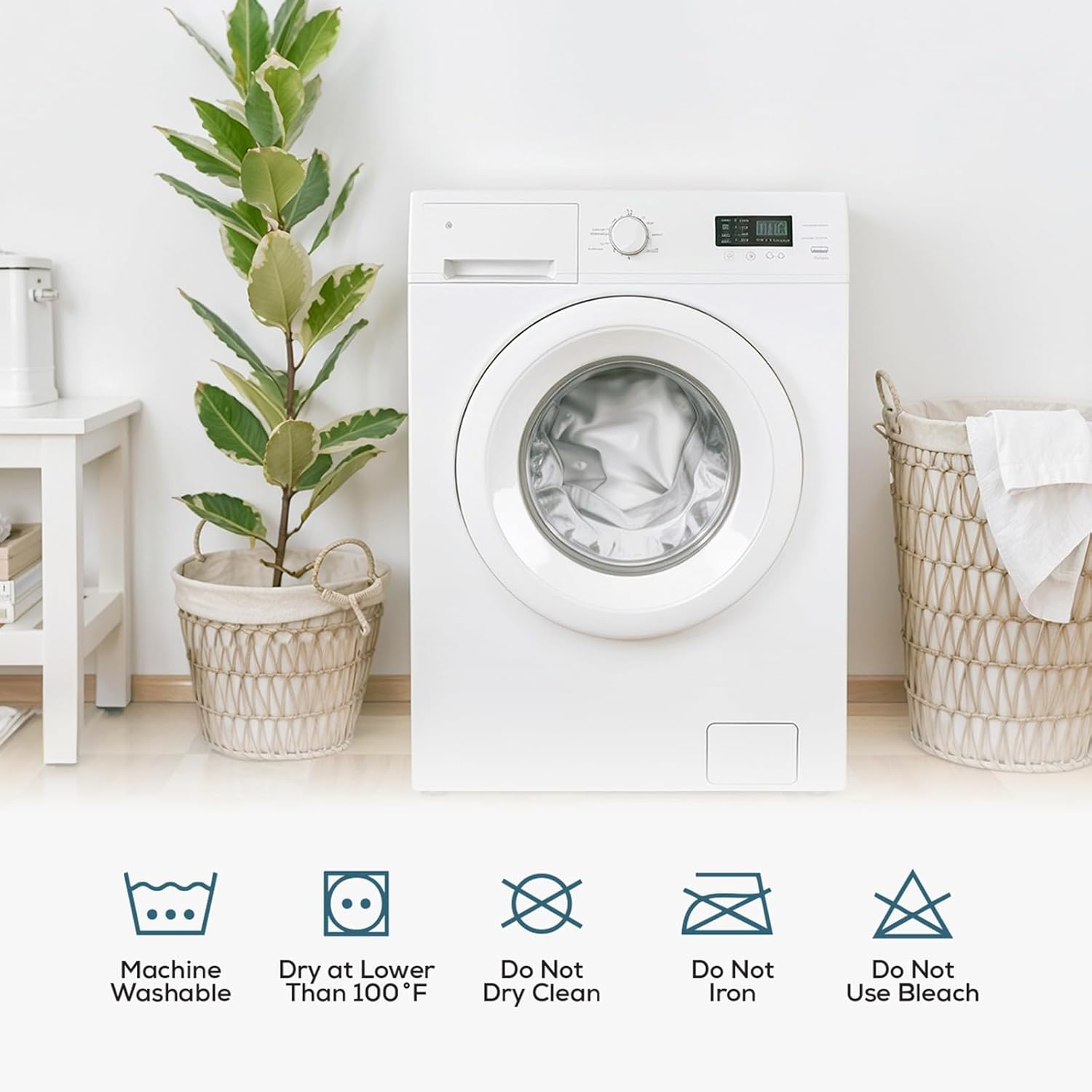 ZOUK Super King Mattress Topper &ndash; 10Cm Thick, Quilted & Extra Deep &ndash; Ultra Soft & Breathable Microfiber Mattress Topper Super Kingsize Bed with Secure Elastic Straps