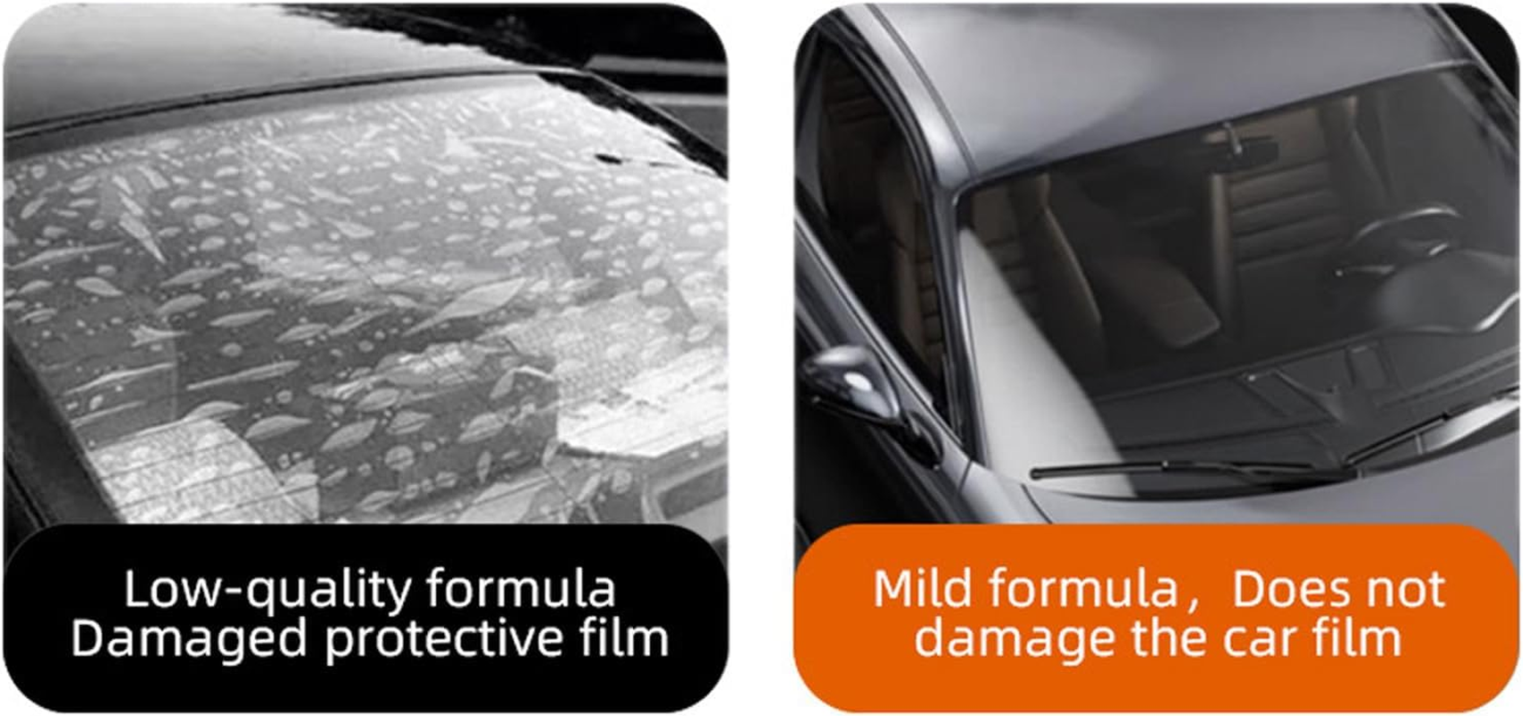 Anti Fog Windshield Cleaner,Water Prevention Defogging for Window Mirrors - Defogging Agent with Applicator Automotive Exterior Maintenance Care for Sedan Truck Suvs Vehicle Auto image number 5