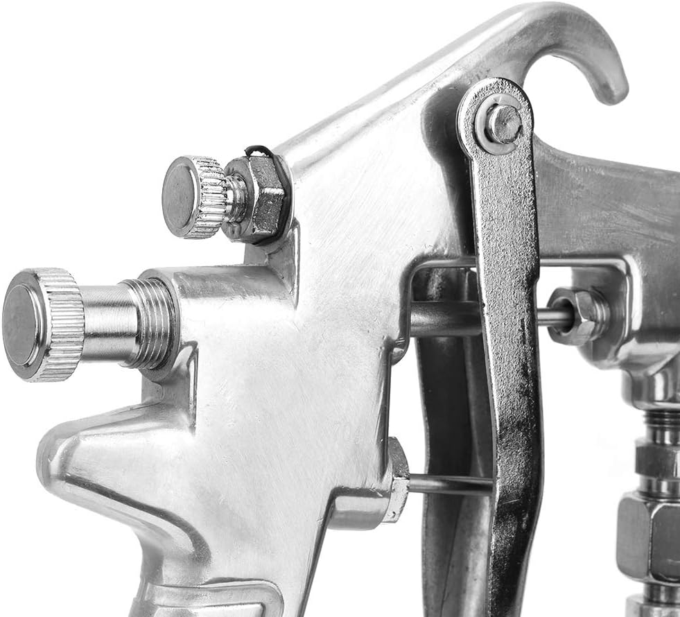 Fdit Pneumatic Paint Spray Gun, Hand Held Paint Sprayer with 2.0Mm Nozzle for Car Prime Furniture Surface Spraying Wall Painting image number 5