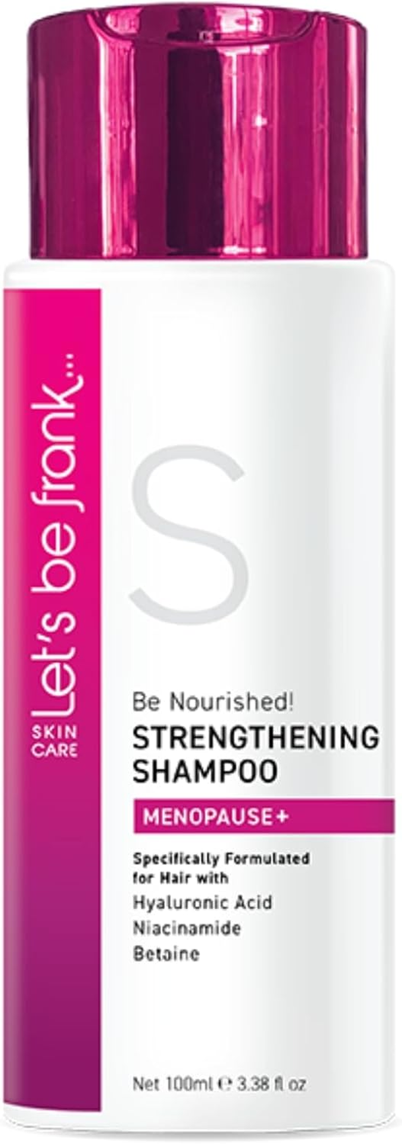 Be Nourished Strengthening Shampoo - Menopause Haircare. Hydrates, Strengthens, Improves Texture, Adds Shine, Reduces Breakage and Promotes Healthy Scalp with Hyaluronic Acid, Betaine, Niacinamide image number 6