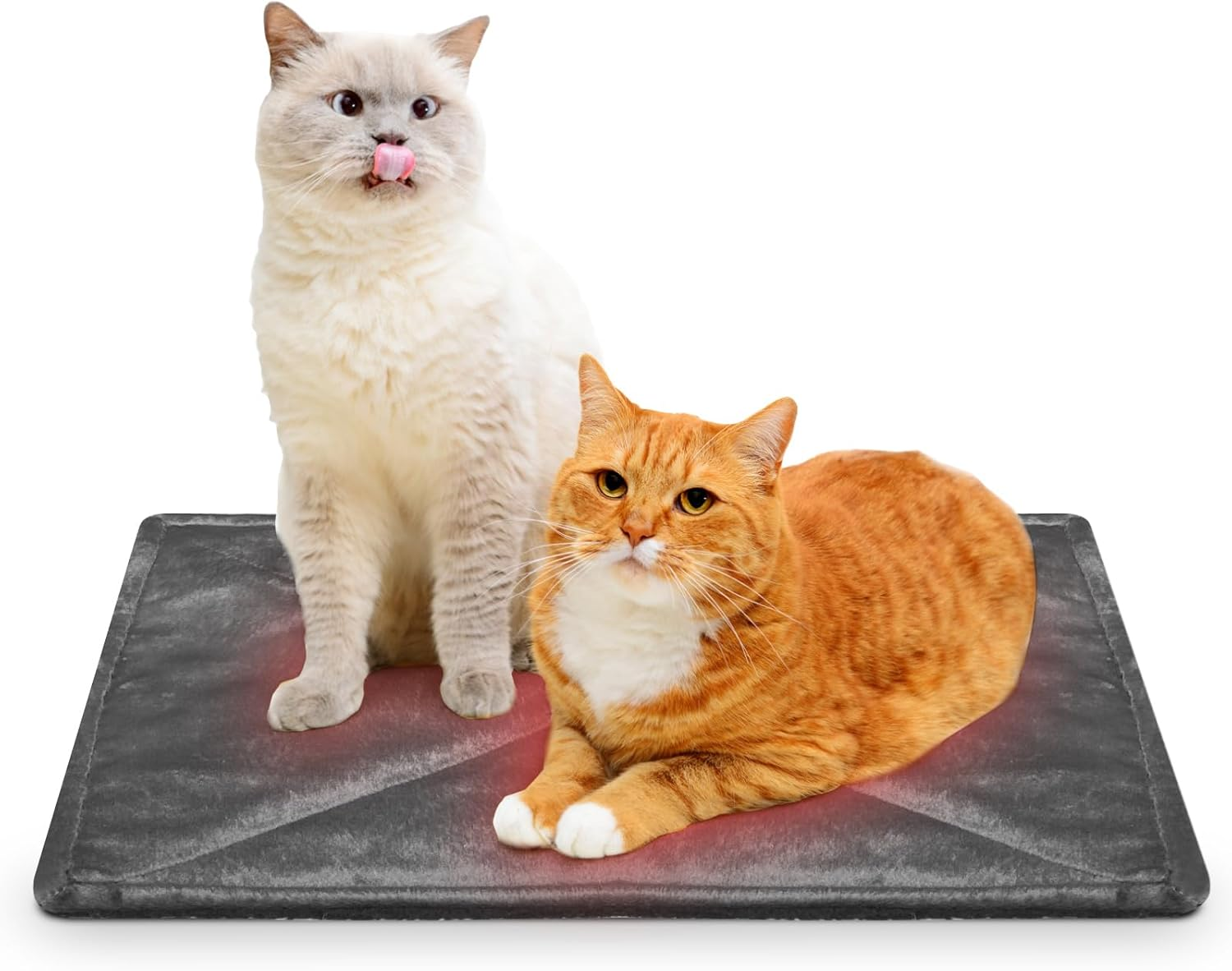 Self-Warming Cat Bed Pad,Self-Heating Thermal Pet Mat for Indoor Cats and Dogs,Safe & Energy-Free (70 * 50Cm) image number 1