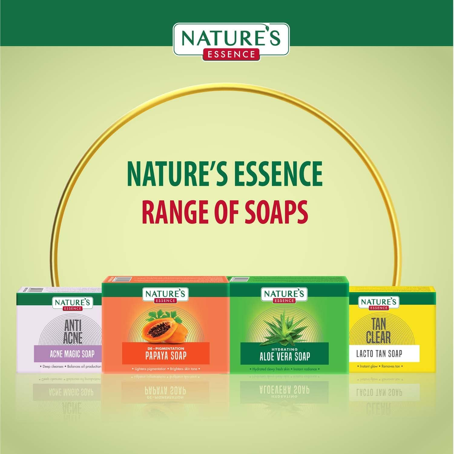 Nature'S Essence Moisturizing Soap, Aloevera, 75G image number 4