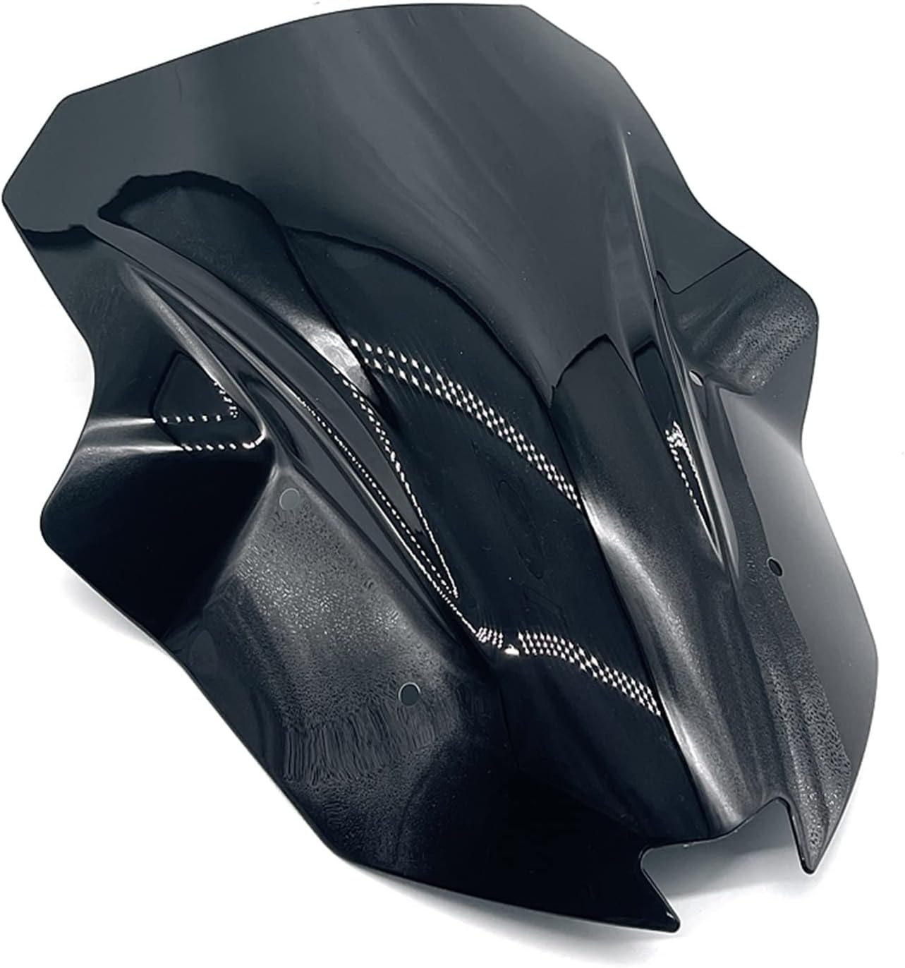 KANGYEBAIHUODIAN Fit for Kawasaki Ninja Z1000SX 2017-2021 Motorcycle Accessories Windscreen Visor Viser Windshield Wind Deflector Z Ninja 1000 XS (Color : Black) image number 3