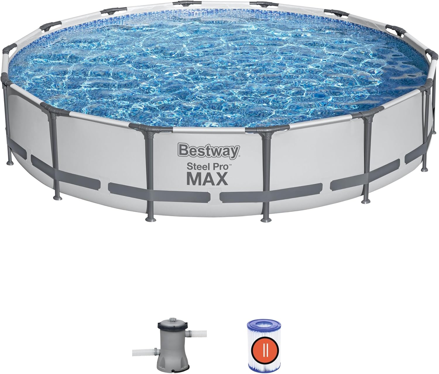 Bestway Steel Pro MAX above Ground Pool Set, 4.27 M X 84 Cm Size image number 2