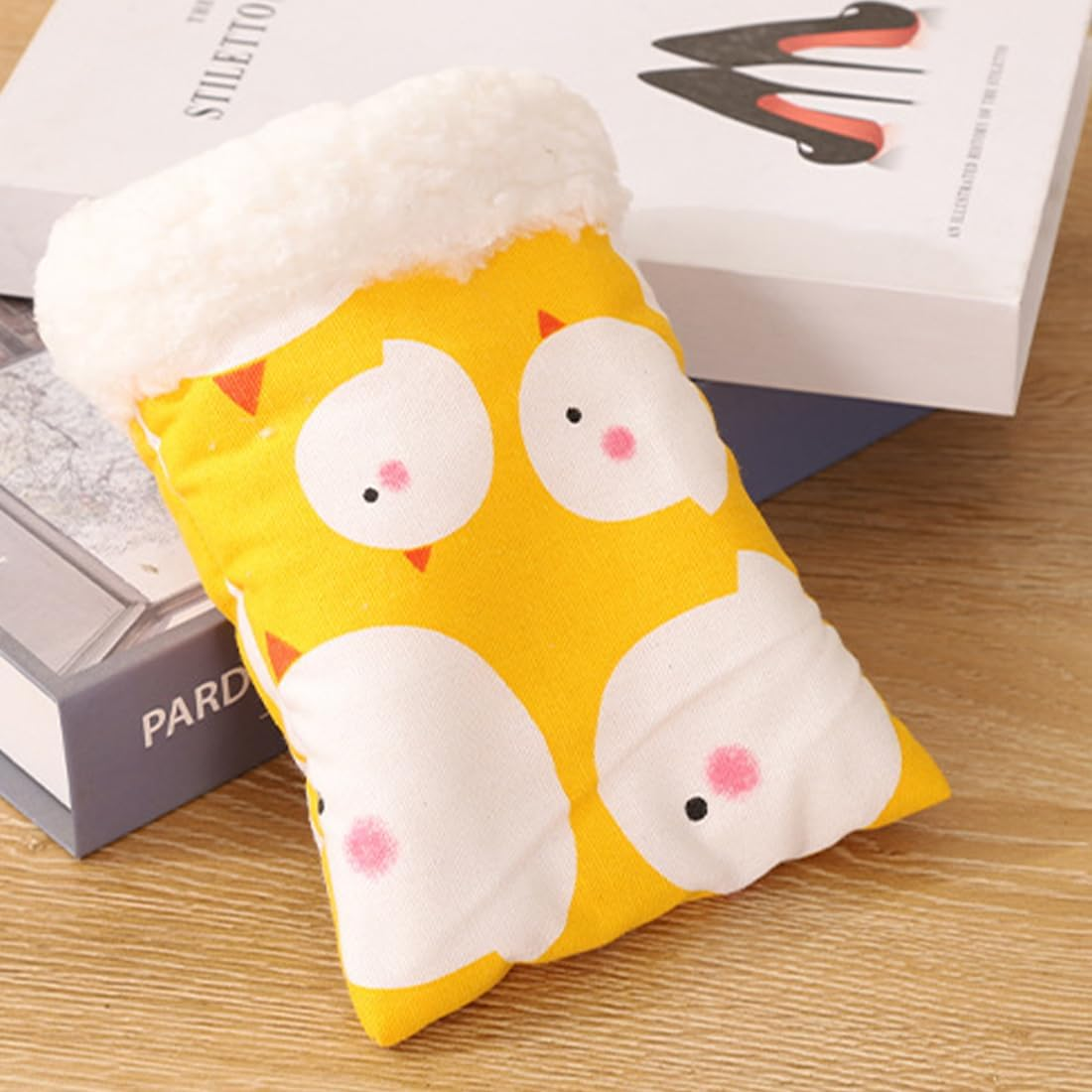 1 X Hamster Bed, Pet Sleeping Bag, Soft Warm Cave Nest Cushion, Pet Bed Guinea Pigs, Winter Sleeping Bag, Cage Accessories for Small Animals, Hamsters, Squirrels, Guinea Pigs image number 2