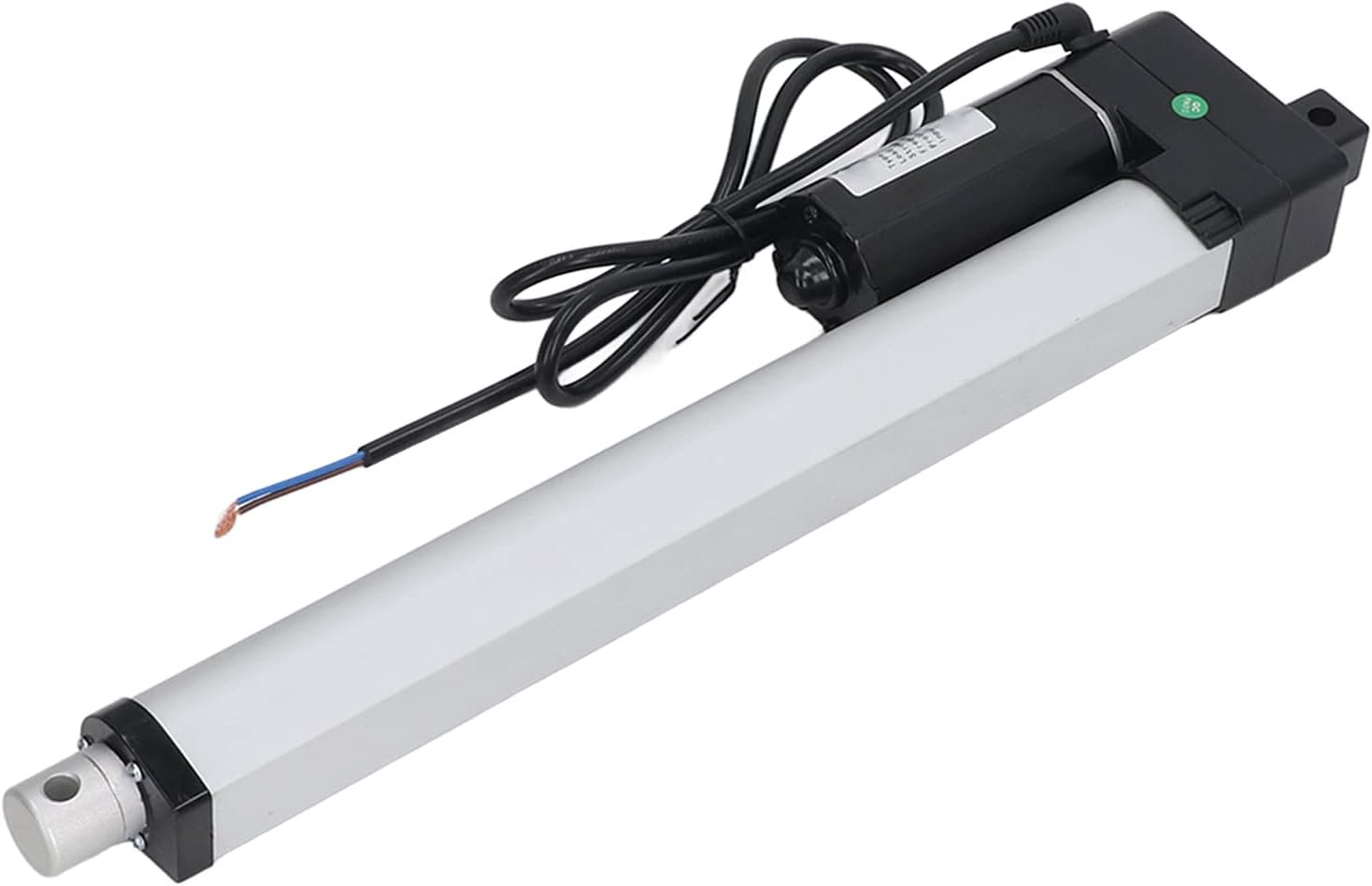 11.8 Inch Stroke Electric Linear Actuator, 12V/24V 3000N Maximum Lift Heavy Duty Electric Actuator, Waterproof Linear Actuator Motor for Recliner, Massage Bed, Electric Sofa (12V)