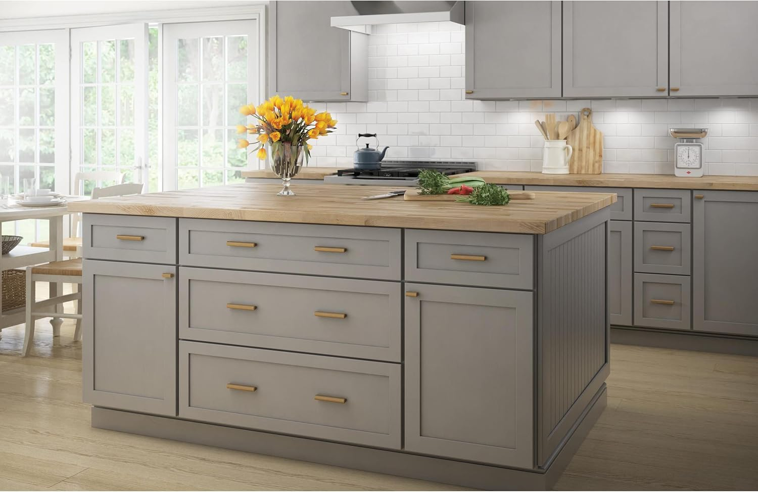 Franklin Brass Modern Arch (5-Pack) Cabinet Knobs | Champagne Bronze Handles for Dresser Furniture Drawers/Kitchen/Door/Bathroom | 1-1/2" P43969K-CZ-CP image number 5