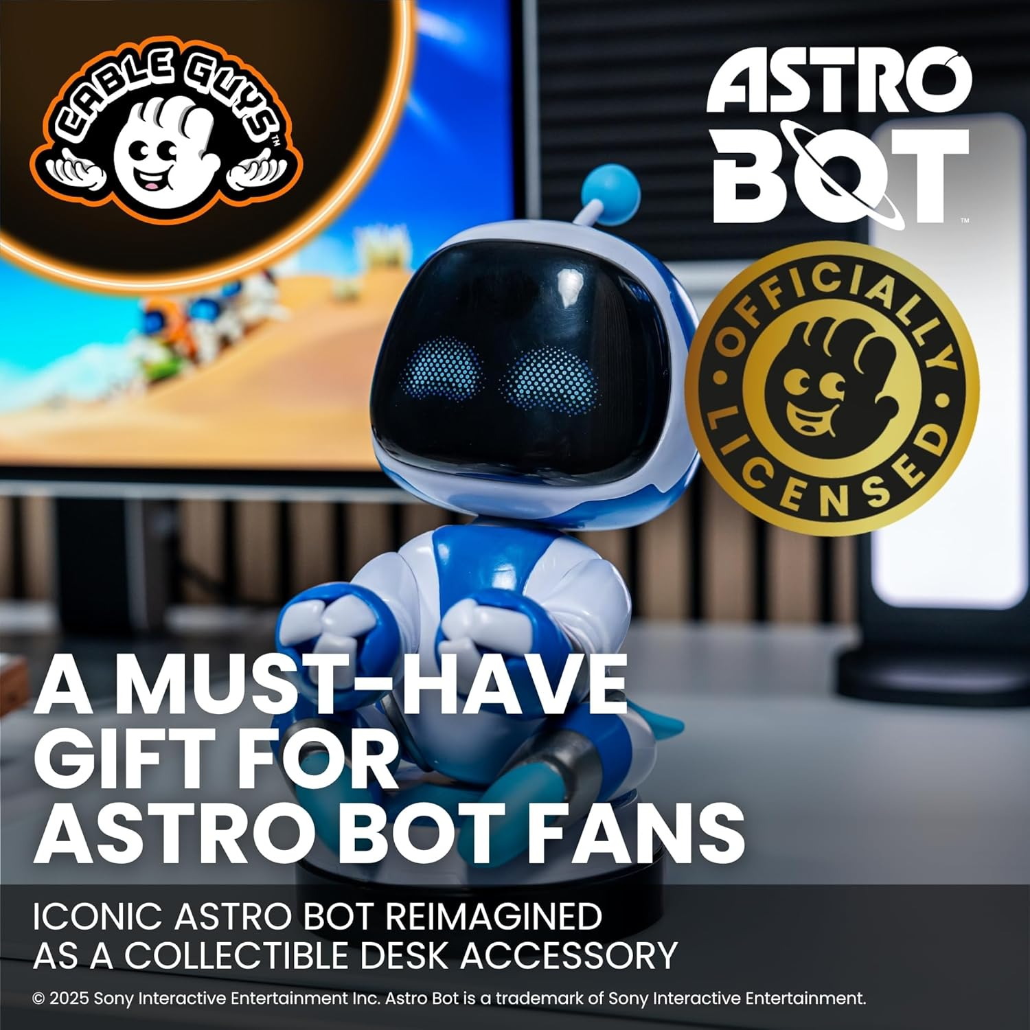 Cable Guys - Sony: Astro Bot Original Controller and Phone Holder (Xbox, Playstation, Nintendo Switch) & Phone (Iphone, Samsung, Google) image number 5