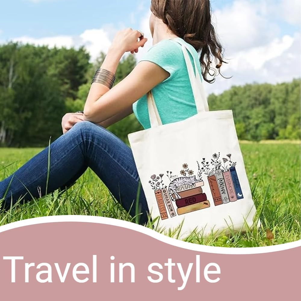 Tote Bag Makeup Bag for Singer Tour Gift,Reusable Shopping Bags for Music Lover Gift,Merchandise for Fans image number 3