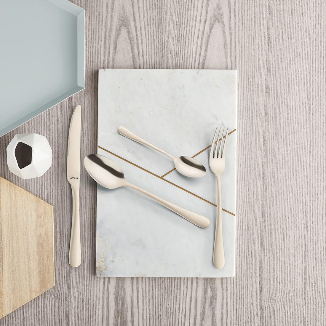 Amefa Austin Champagne - 16 Piece Cutlery Set - 4 People image number 1