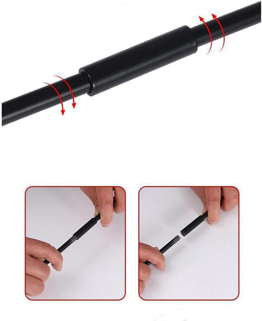 Fire Poker, Portable Fireplace Poker Tool, 33 Inch Fire Poker with Wooden Handle for Fire Pit, Long Portable Campfire Poker, Outdoor Fire Pit Poker image number 5