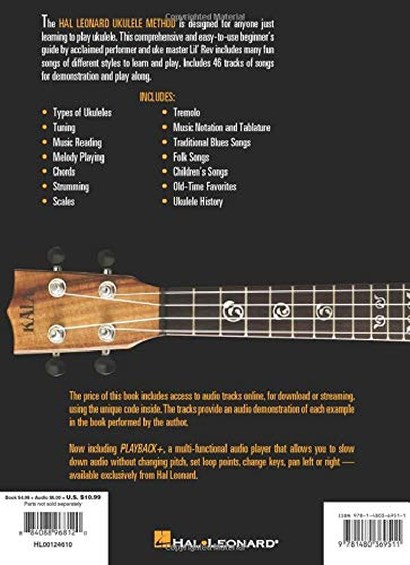 Hal Leonard Hal Leonard Ukulele Method Left Handed Edition Book 1