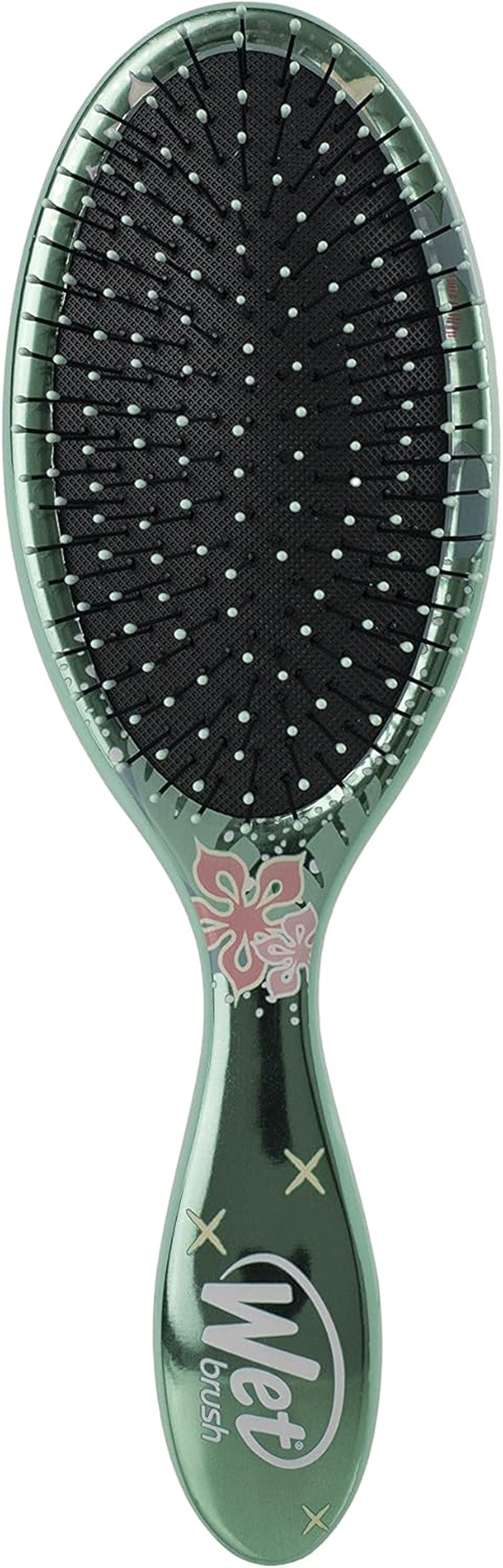 Wet Brush Disney Original Detangler Brush Princess Wholehearted - Rapunzel, Silver - All Hair Types - Ultra-Soft Intelliflex Bristles Glide through Tangles with Ease image number 5