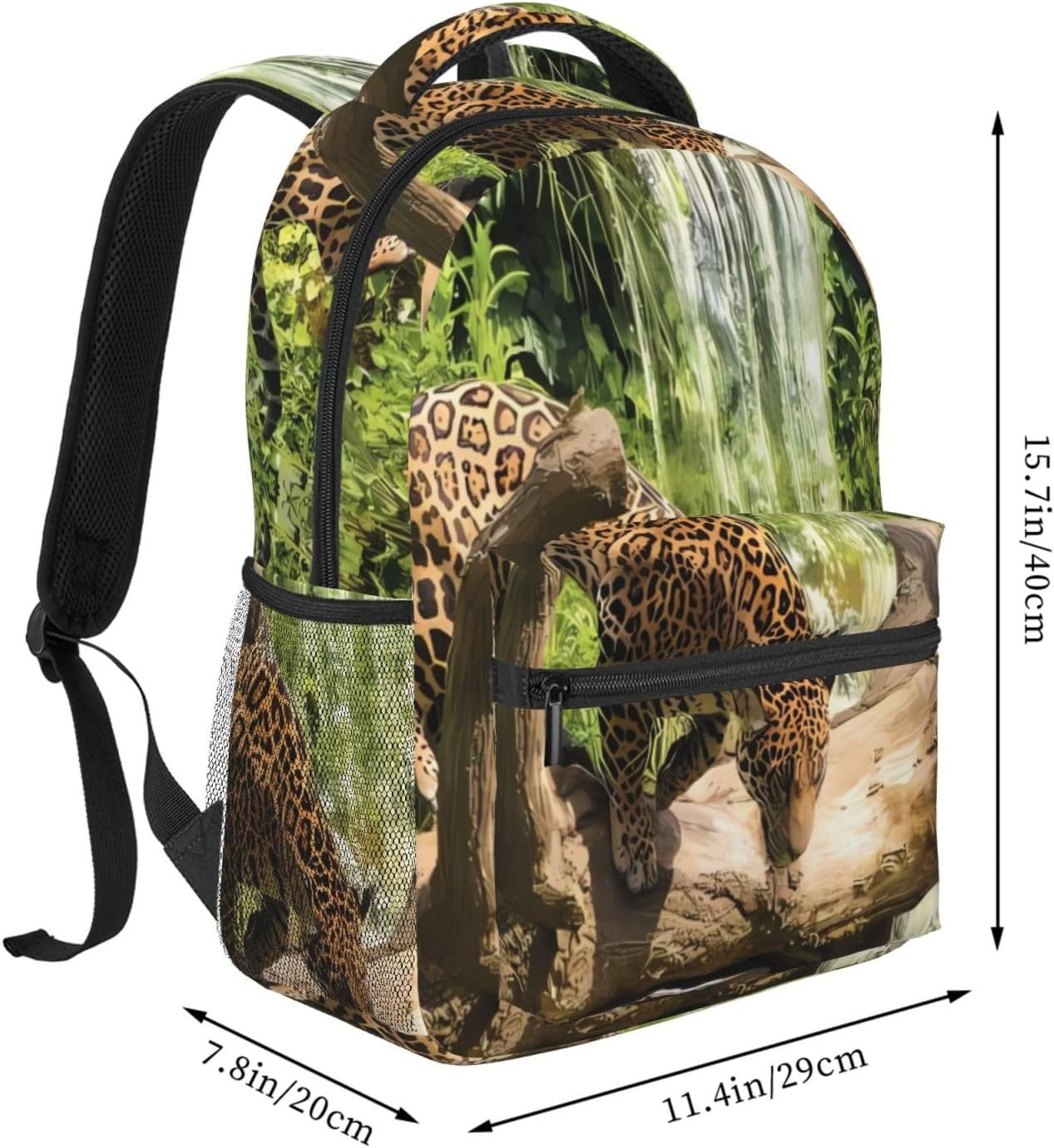 CHRYSM Backpack for Girls Boys Teens Schoolbag,Bookbag,Planet Space Solar System Daypack for High School,College,Travel,Work - Marble image number 6