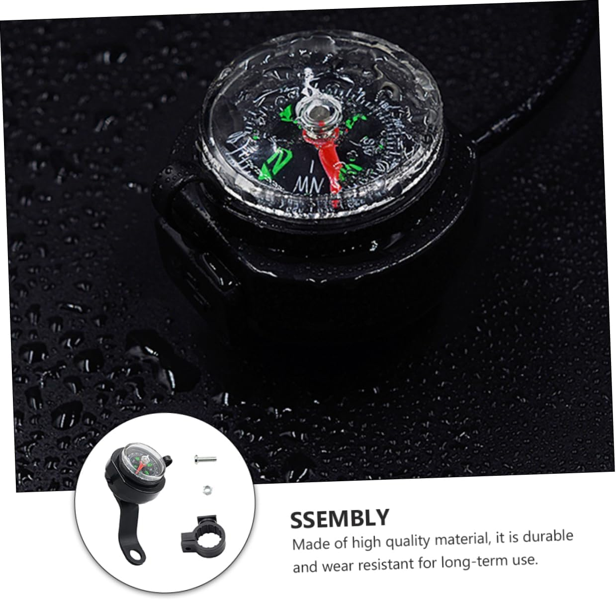 SEWOART Motorbike Phone Charger Compass for USB Fast Charging Compatible Mobile Phones and Motorbike Parts image number 4