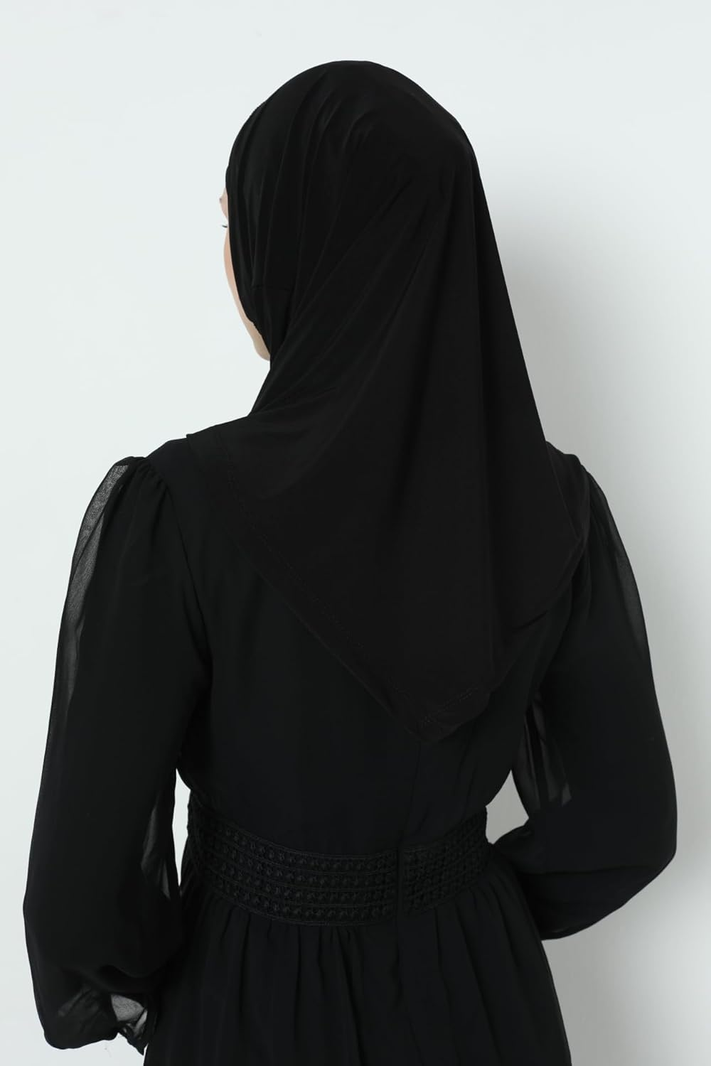 Istanbulstyles Elegant Stretchable Hijab for Women, Instant and Durable, Tailored for Muslim Women Consists of 2Pieces image number 1