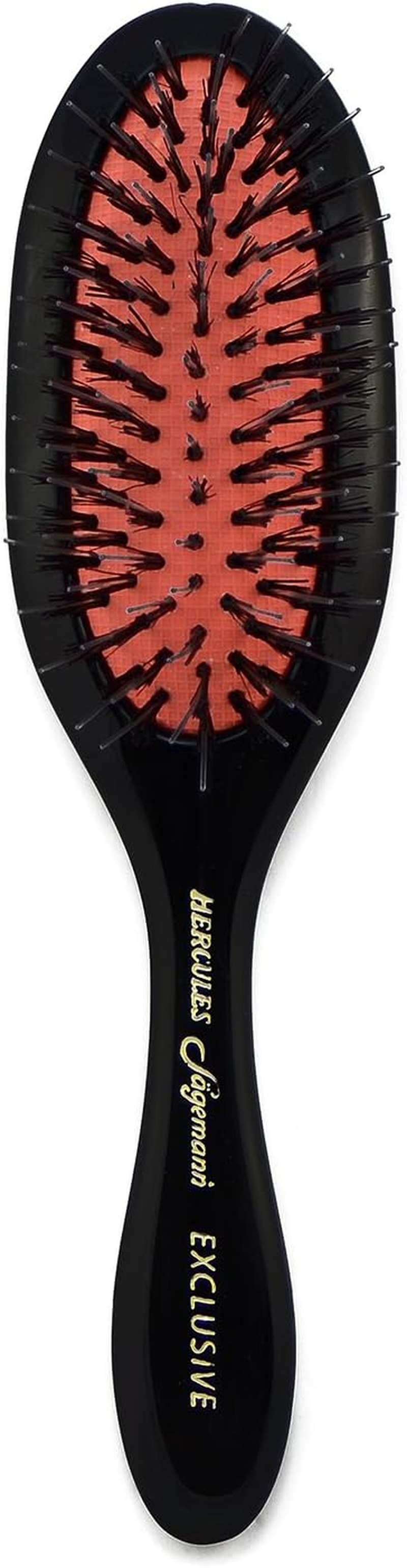 Hercules Sagemann Mini Oval Hairbrush Exclusive Pure Boar Nylon Junior image number 1