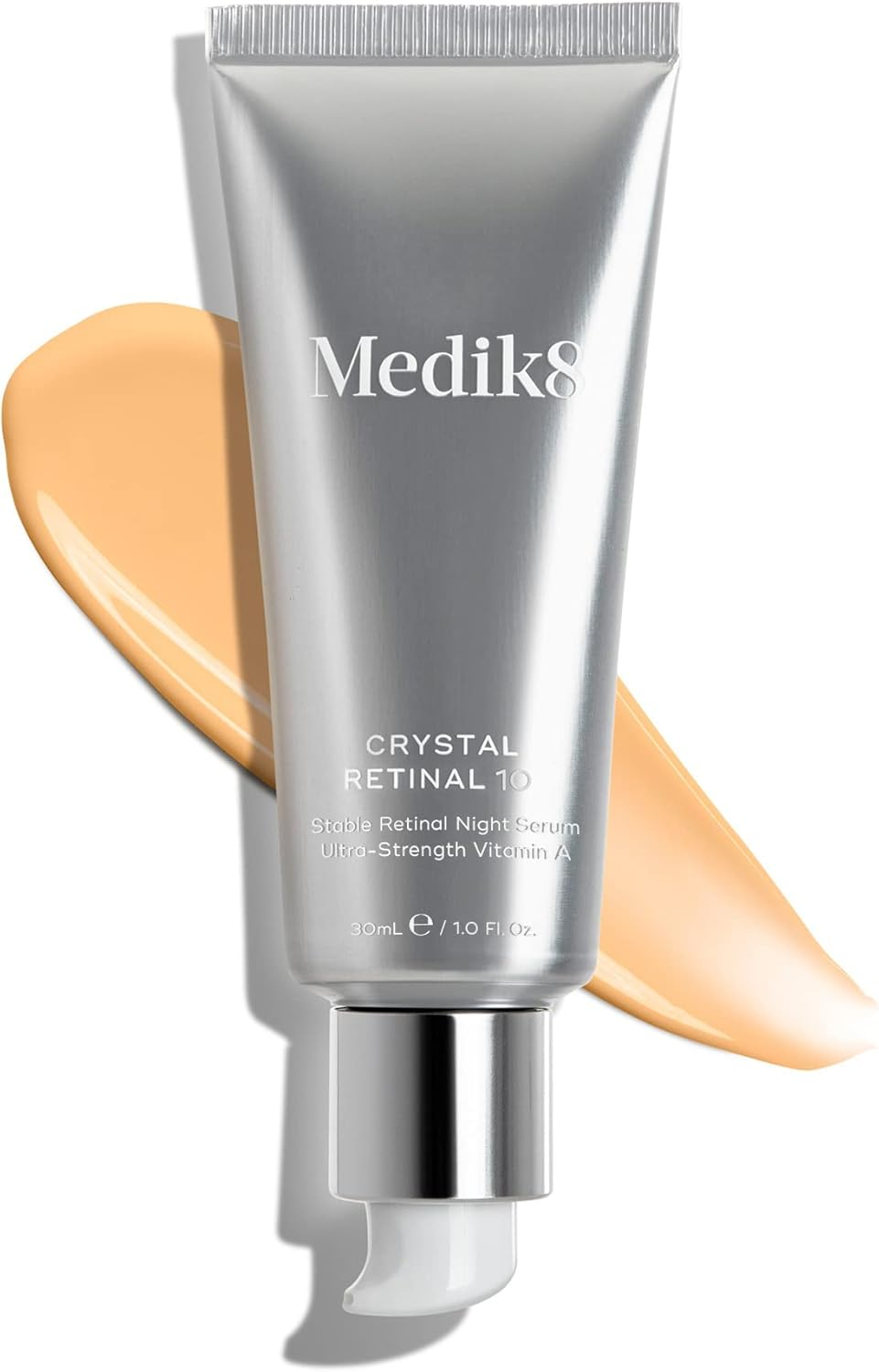 Medik8 Crystal Retinal 10 - Age-Defying Retinal Night Serum - Improves Wrinkles & Hyperpigmentation - 0.1% Retinal Strength - 11X Faster than Retinol - for Advanced Vitamin a Users - 30Ml image number 3