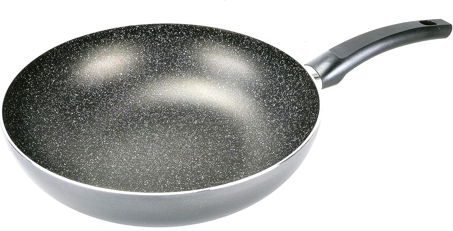 ALLUFLON Tradition Italy Wok, Aluminium, Black, 28 Cm image number 6